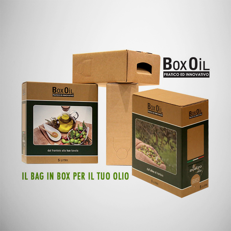 Bag in box: vino, olio, altri liquidi - Su misura